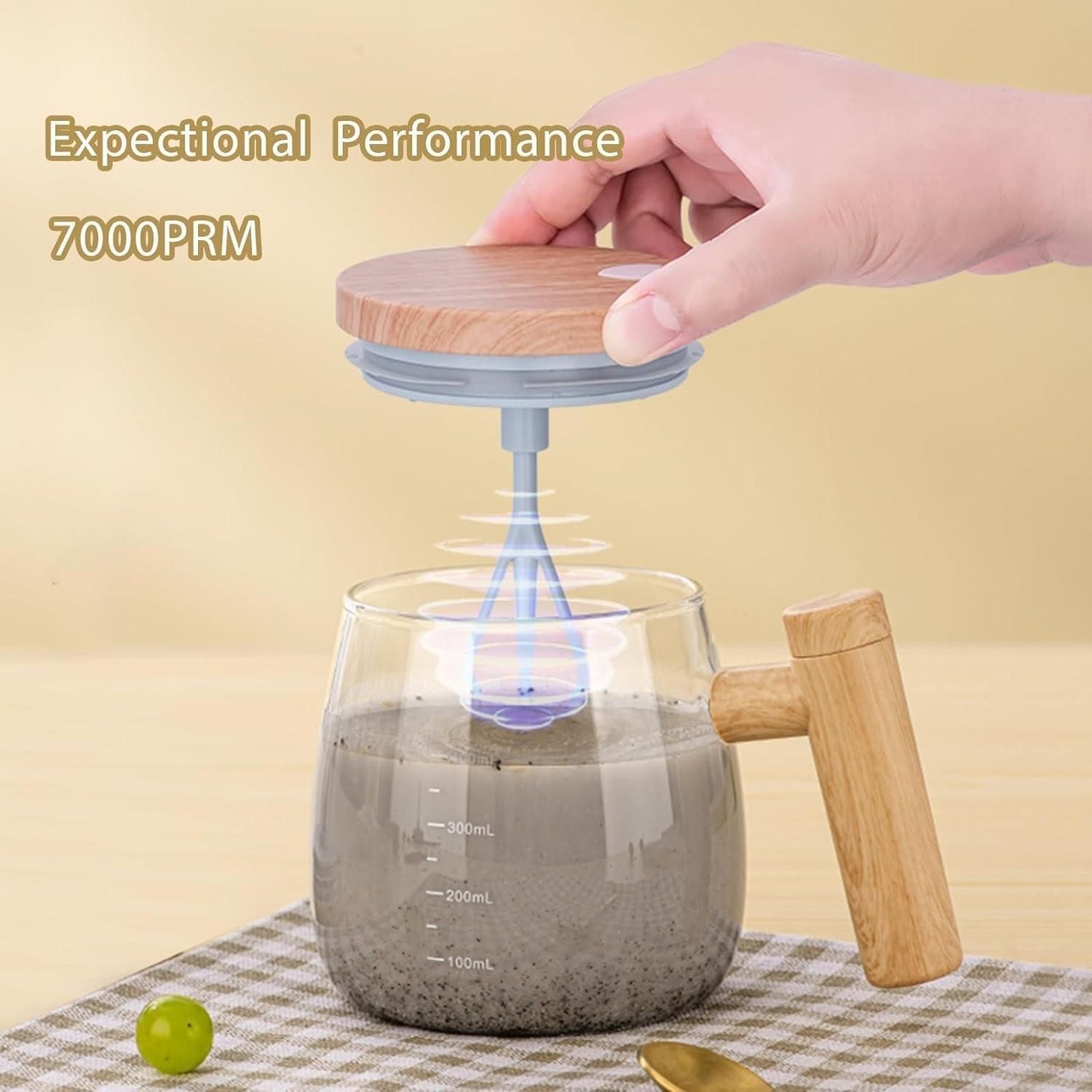 KAMOREA Smart Coffee Stirring Cup – 400ml