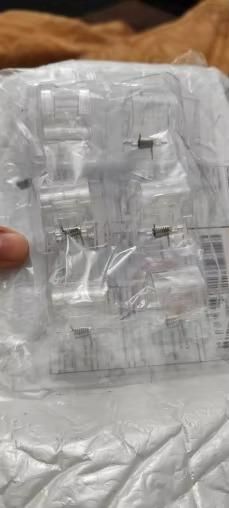 KAMOREA Self-Adhesive Rod Clip Hooks β Pack of 6 Wall Mount Holders for Curtain Rods & Poles