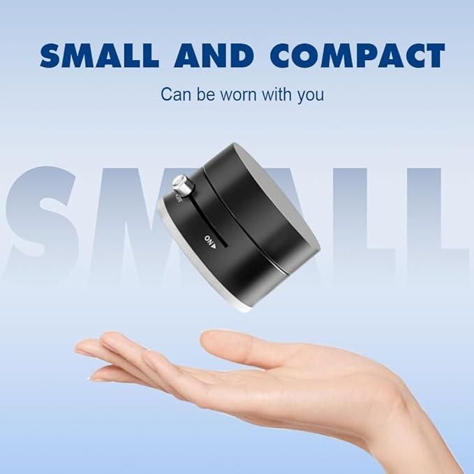Vacuum Magnetic Suction Phone Holder Foldable | 360° Rotatable | Ultra-Strong Magnetic Mount