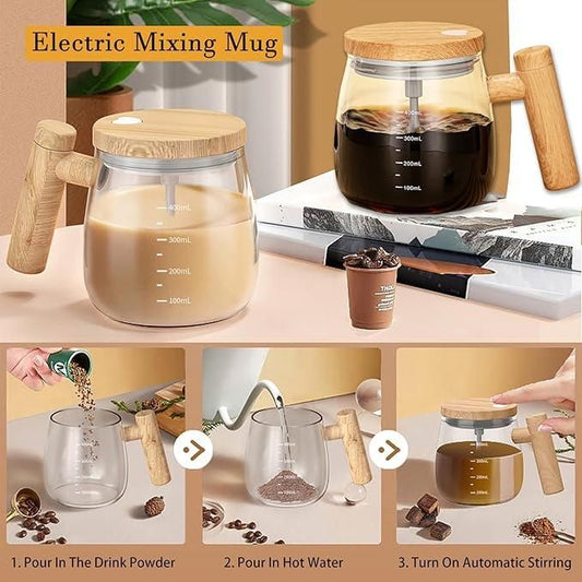KAMOREA Smart Coffee Stirring Cup – 400ml