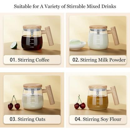 KAMOREA Smart Coffee Stirring Cup – 400ml