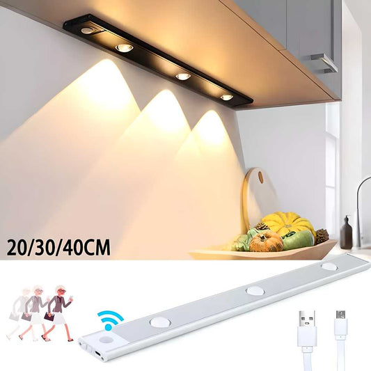 Smart Motion Sensor Cabinet Lights (Warm & White Modes)